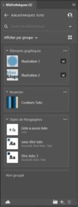 Panneau Bibliothèques CC