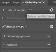 Partager une bibliothèque CC