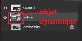 Formation en photoshop sur les objets dynamiques