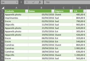 Formation Excel Power Query Creation de tableau