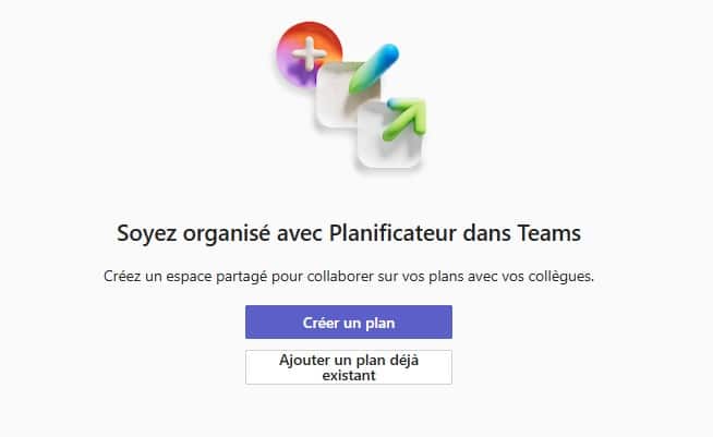 Créer un nouveau plan ou utiliser un plan existant